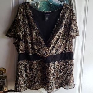 Adorable, sexy Lane Bryant sz. 22/24 blouse.